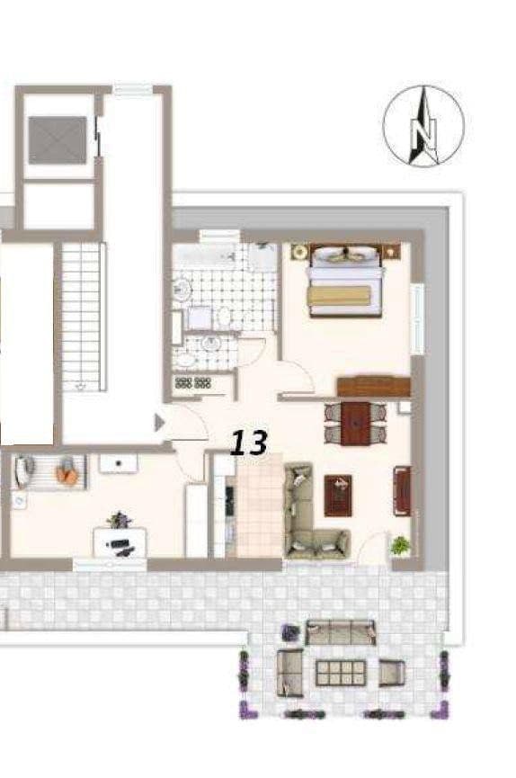 Pronájem bytu 3+1 81 m², Falkenring 12/1, Villingen-Schwenningen, Bádensko-Württembersko Pronájem bytu 3+1 81 m², Falkenring 12/1, Villingen-Schwenningen, Bádensko-Württembersko