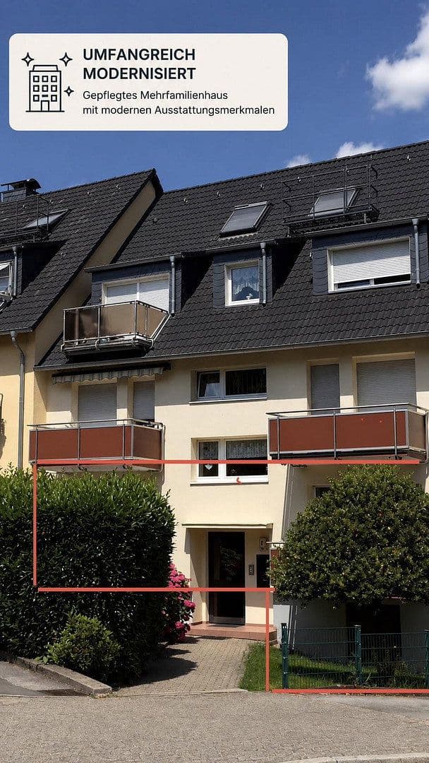 Prodej bytu 4+1 105 m², Friedenstraße 2, Heiligenhaus, Severní Porýní-Vestfálsko Prodej bytu 4+1 105 m², Friedenstraße 2, Heiligenhaus, Severní Porýní-Vestfálsko
