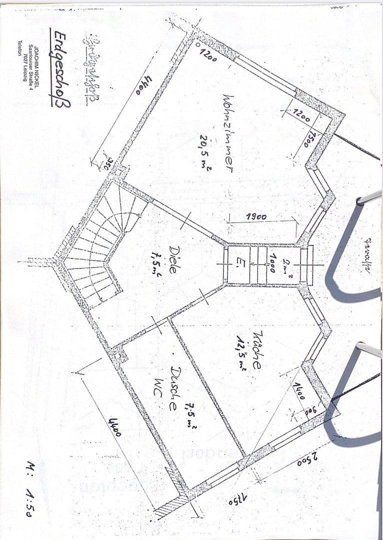 Prodej domu 130 m², pozemek 300 m², Saarlouiser Straße 4, Leipzig, Sasko Prodej domu 130 m², pozemek 300 m², Saarlouiser Straße 4, Leipzig, Sasko