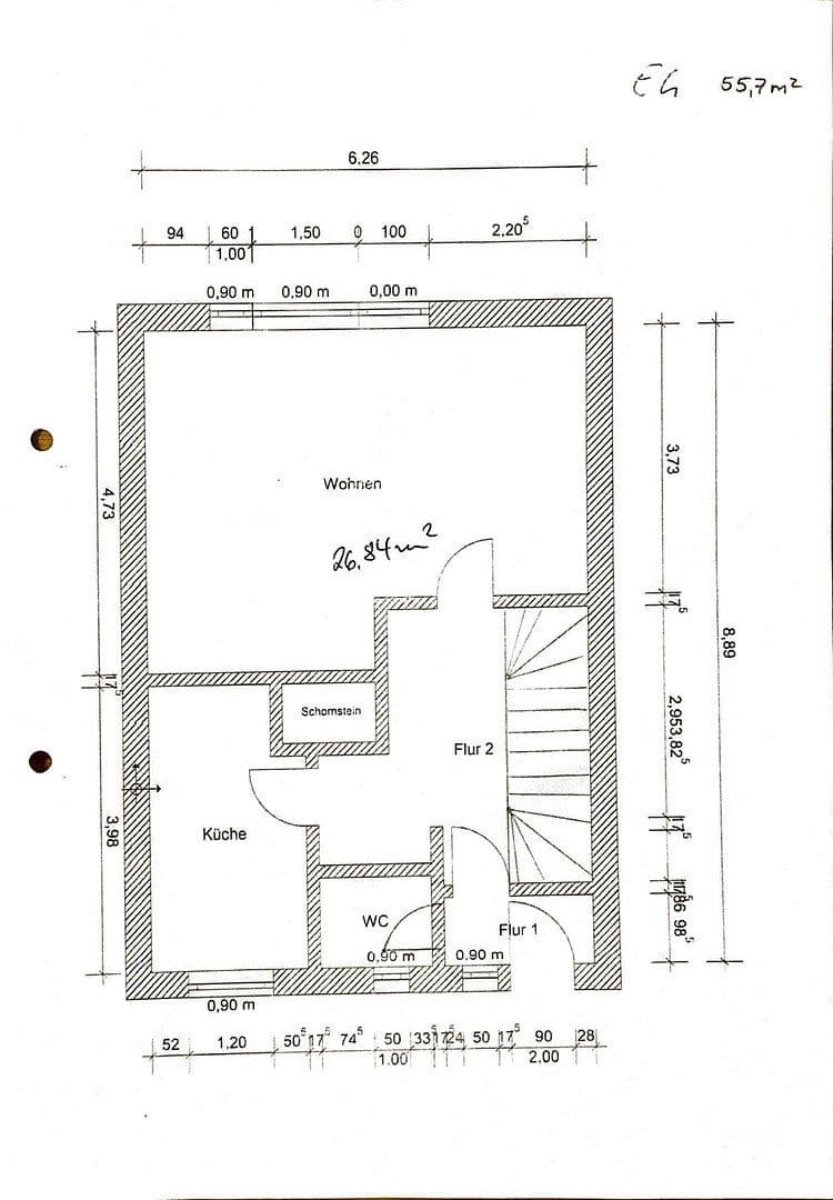 Prodej domu 100 m², pozemek 284 m², Wardenburg, Dolní Sasko Prodej domu 100 m², pozemek 284 m², Wardenburg, Dolní Sasko
