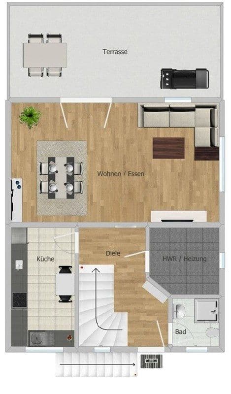 Prodej domu 112 m², pozemek 439 m², Haiterbach, Bádensko-Württembersko Prodej domu 112 m², pozemek 439 m², Haiterbach, Bádensko-Württembersko