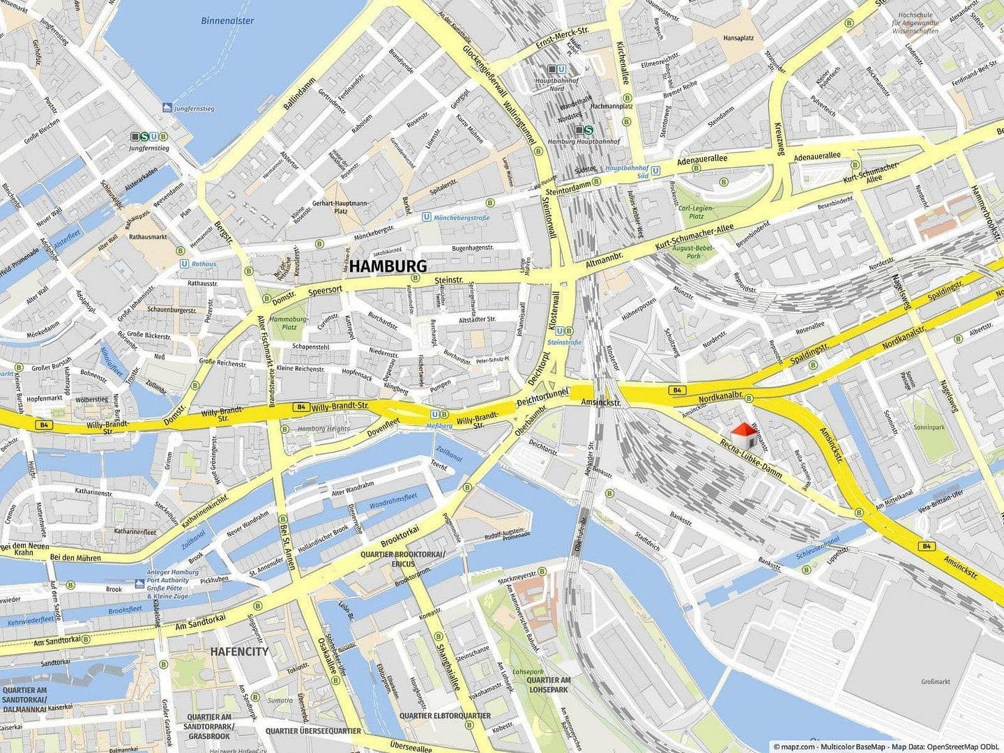Pronájem bytu 14 m², Hamburg, Hamburg Pronájem bytu 14 m², Hamburg, Hamburg