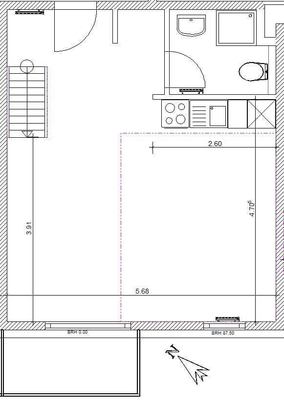 Pronájem bytu 2+1 68 m², Wellandstraße 52, Aalen, Bádensko-Württembersko Pronájem bytu 2+1 68 m², Wellandstraße 52, Aalen, Bádensko-Württembersko