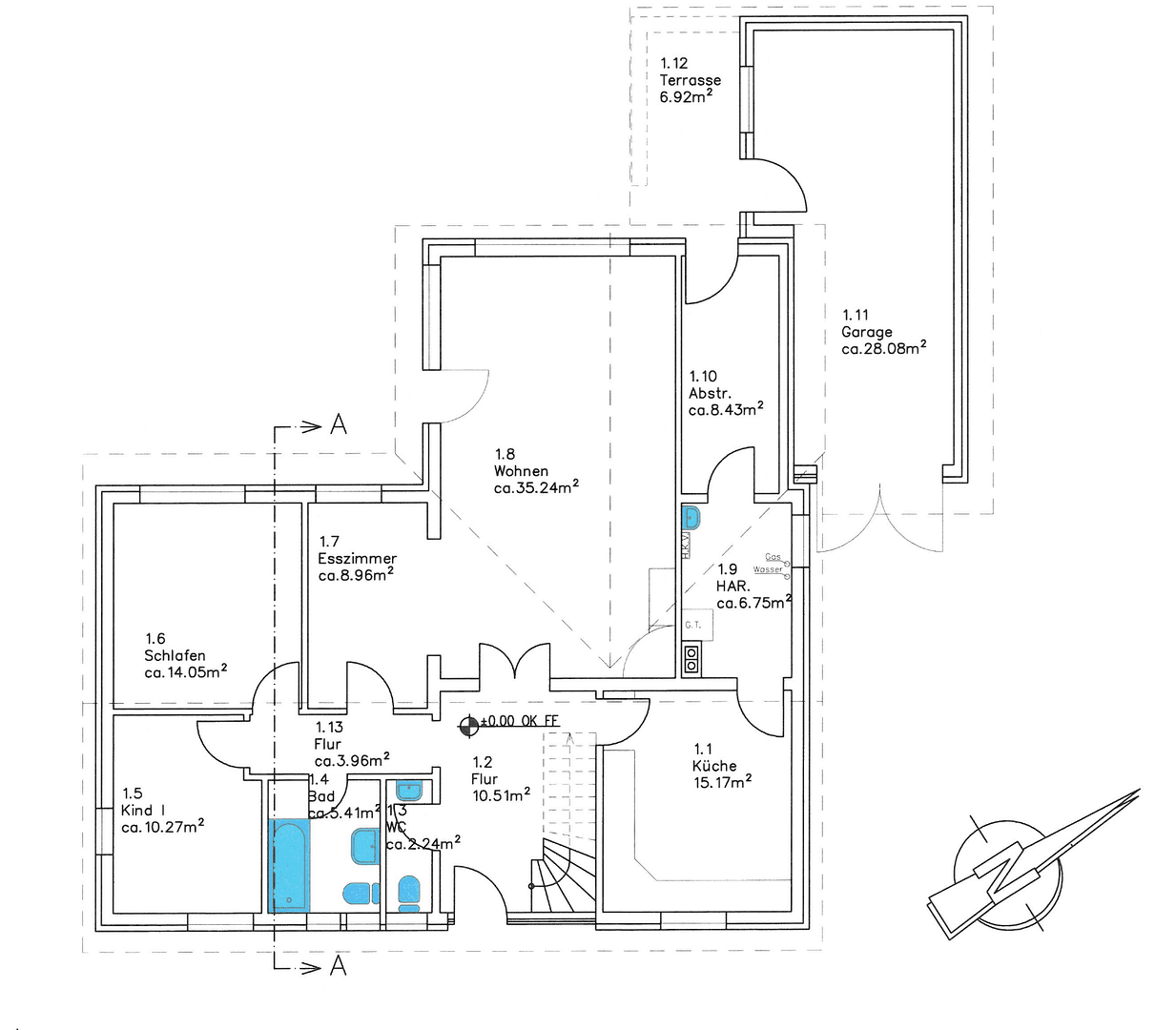 Prodej domu 183 m², pozemek 728 m², Lindewitt, Šlesvicko-Holštýnsko Prodej domu 183 m², pozemek 728 m², Lindewitt, Šlesvicko-Holštýnsko