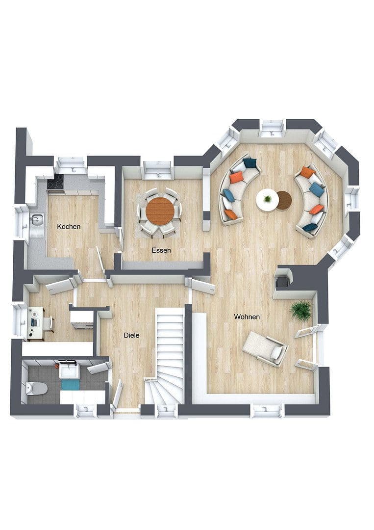 Prodej domu 145 m², pozemek 886 m², Ried, Bavorsko Prodej domu 145 m², pozemek 886 m², Ried, Bavorsko