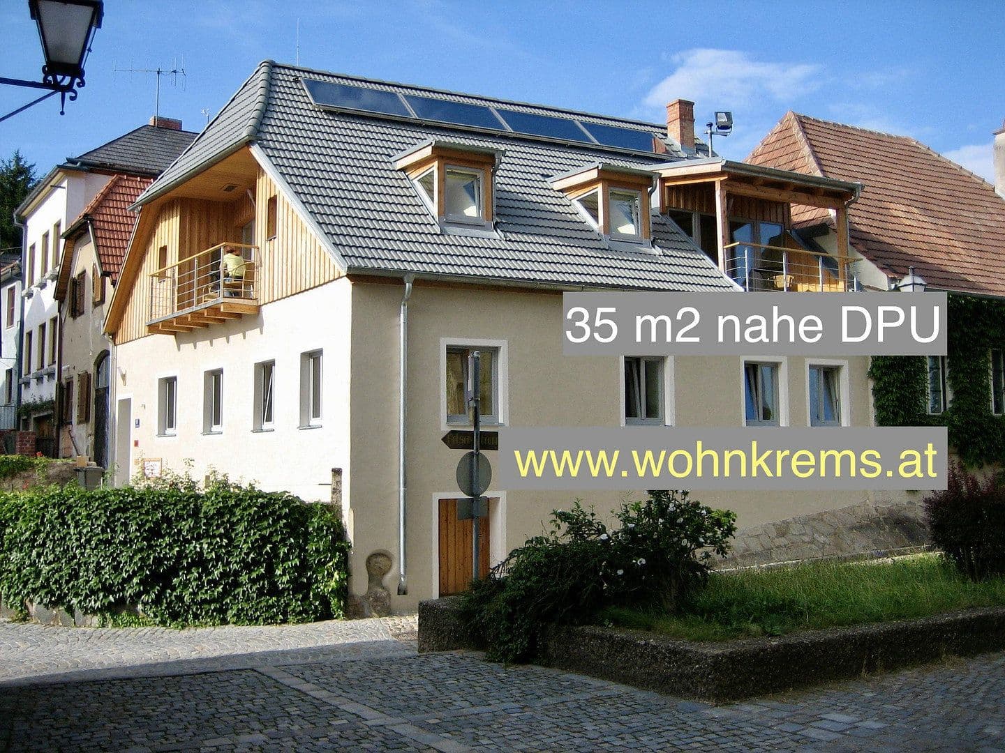 Pronájem bytu 1+1 35 m², Frauenberg 9, Krems, Dolní Rakousko Pronájem bytu 1+1 35 m², Frauenberg 9, Krems, Dolní Rakousko