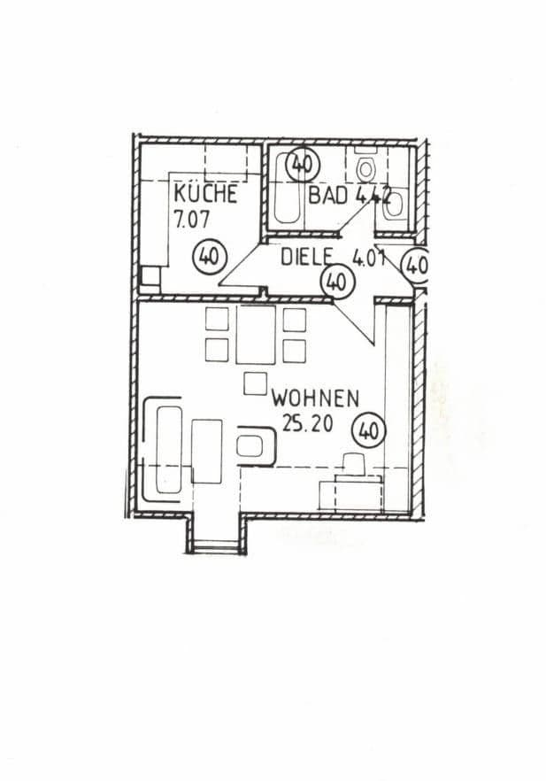 Pronájem bytu 1+1 41 m², Berg b.Neumarkt i.d.OPf., Bavorsko Pronájem bytu 1+1 41 m², Berg b.Neumarkt i.d.OPf., Bavorsko