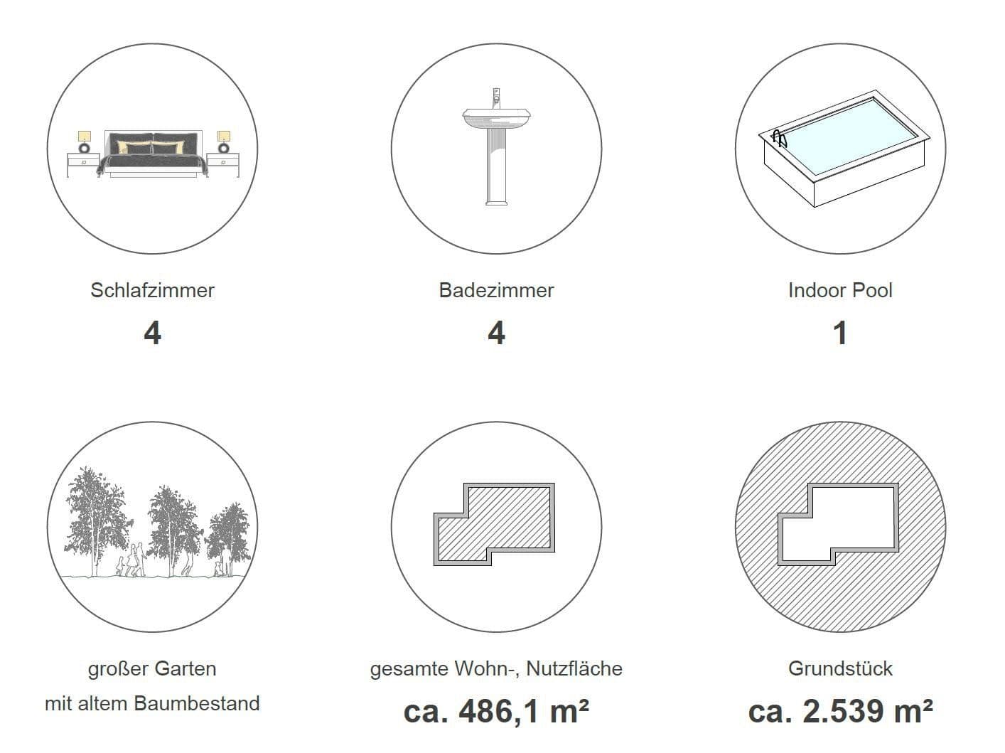 Prodej domu 347 m², pozemek 2.550 m², Overath, Severní Porýní-Vestfálsko Prodej domu 347 m², pozemek 2.550 m², Overath, Severní Porýní-Vestfálsko