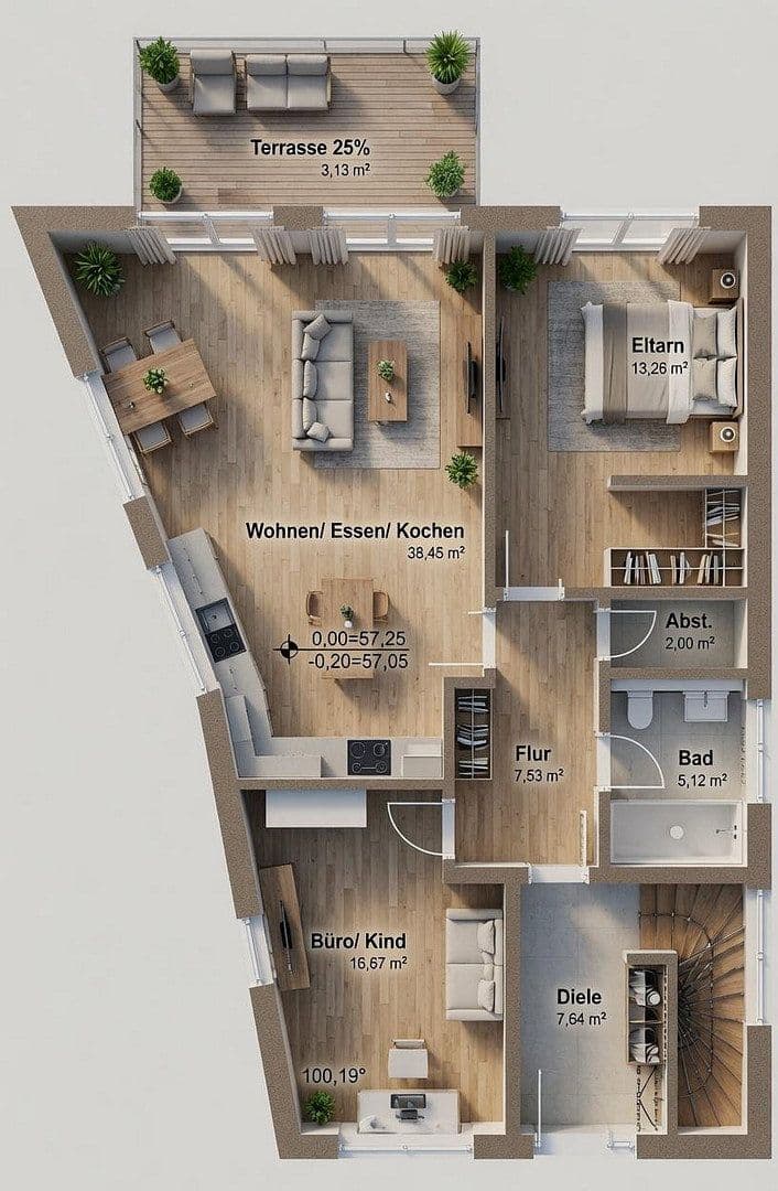 Pronájem domu 90 m², pozemek 3 m², Bornheim, Severní Porýní-Vestfálsko Pronájem domu 90 m², pozemek 3 m², Bornheim, Severní Porýní-Vestfálsko