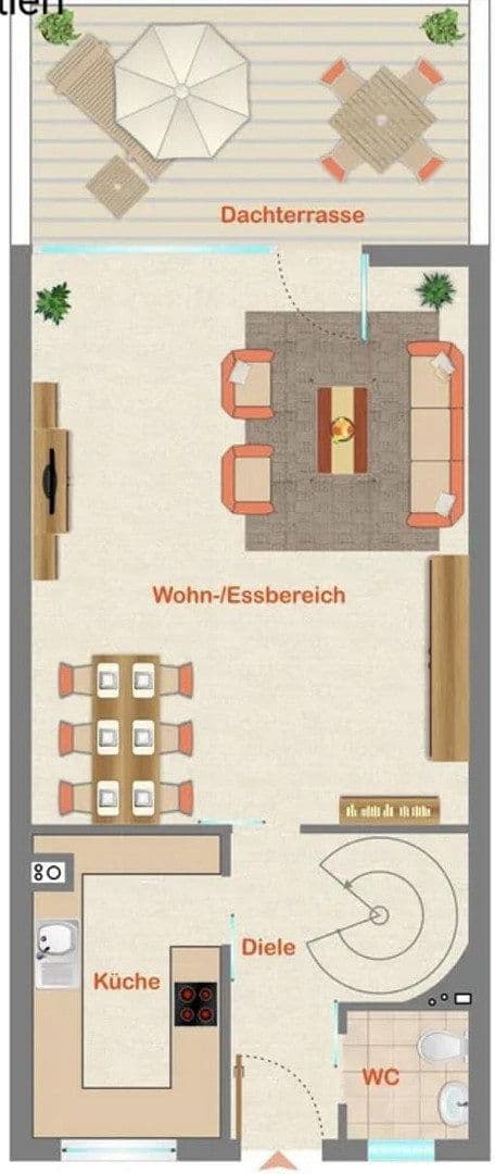 Prodej bytu 3+1 90 m², Beckum, Severní Porýní-Vestfálsko Prodej bytu 3+1 90 m², Beckum, Severní Porýní-Vestfálsko