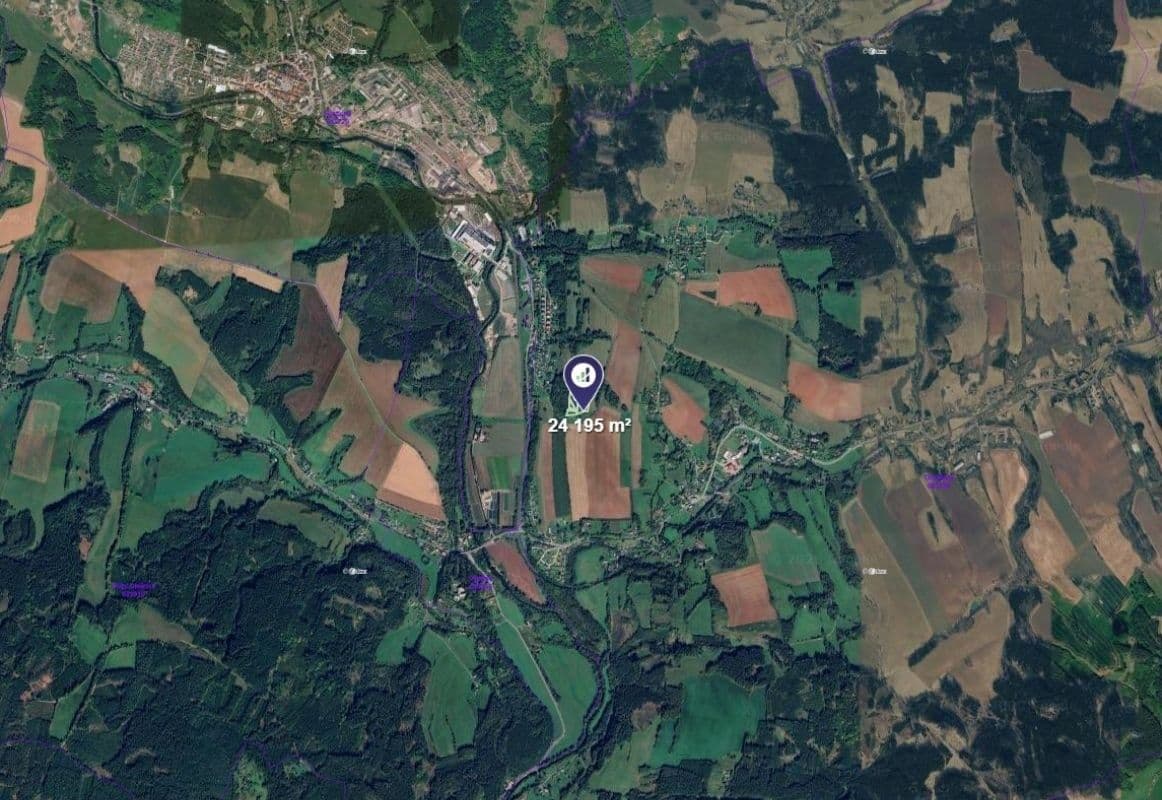Prodej pozemku 24.195 m², Chotěvice, Královéhradecký kraj Prodej pozemku 24.195 m², Chotěvice, Královéhradecký kraj