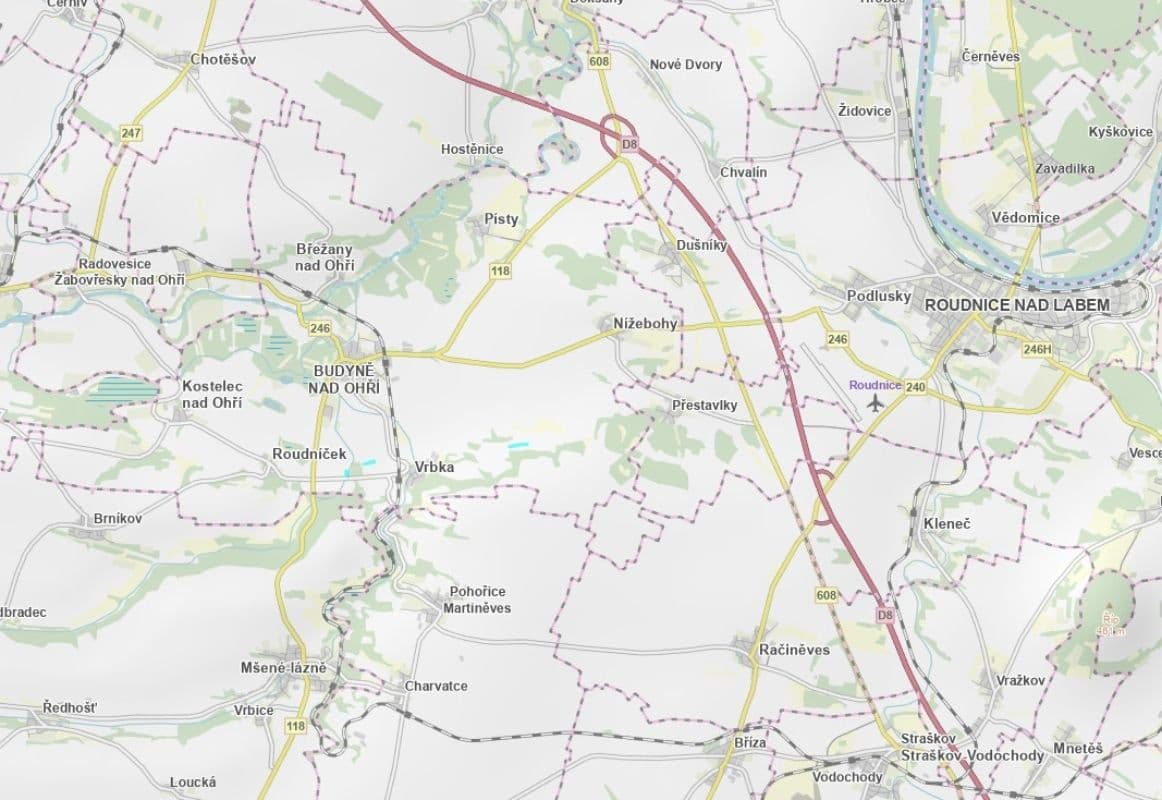 Prodej pozemku 7.827 m², Budyně nad Ohří, Ústecký kraj Prodej pozemku 7.827 m², Budyně nad Ohří, Ústecký kraj