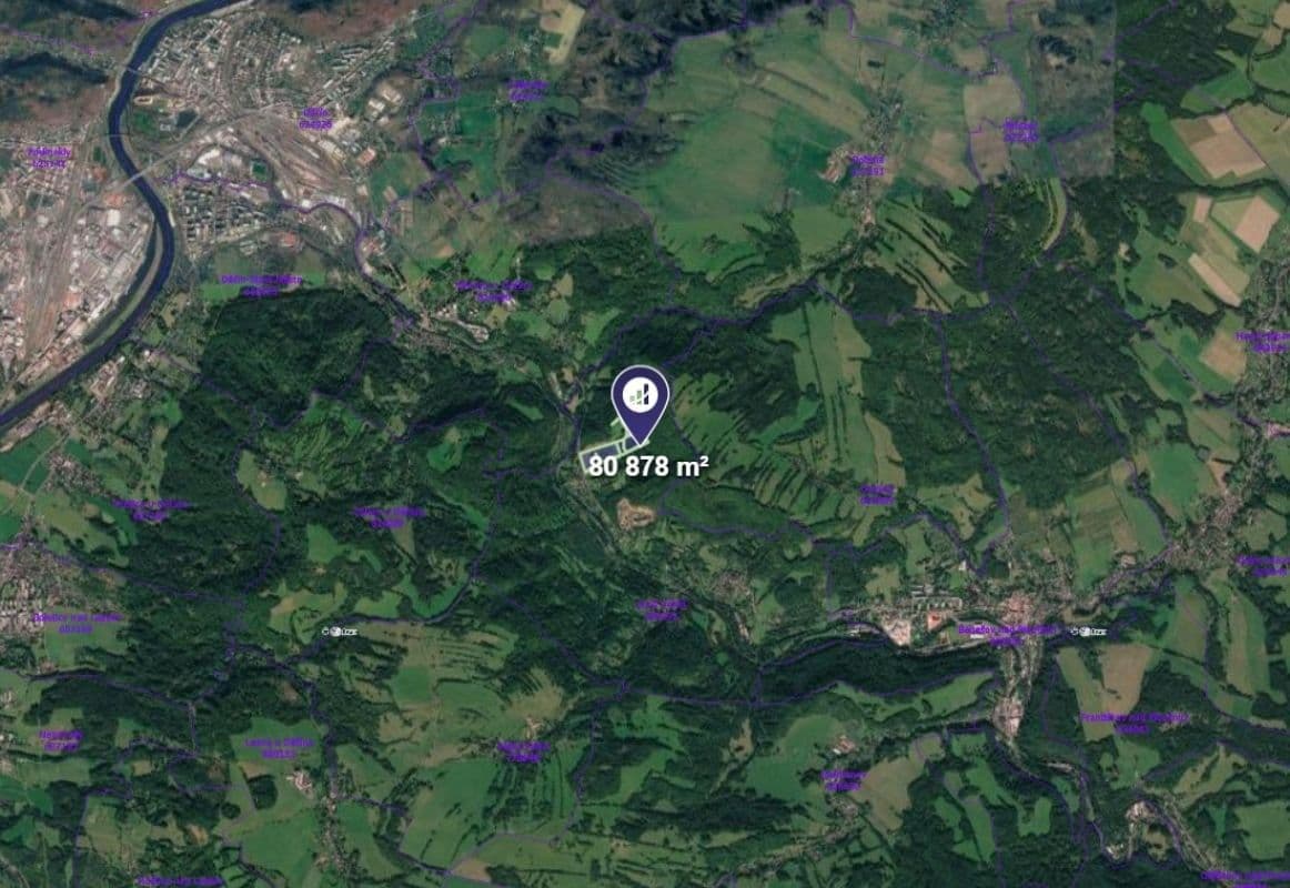 Prodej pozemku 80.878 m², Malá Veleň, Ústecký kraj Prodej pozemku 80.878 m², Malá Veleň, Ústecký kraj
