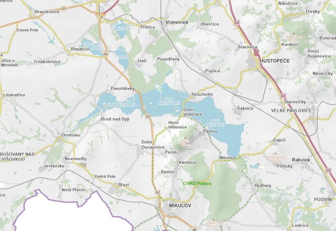 Prodej pozemku 12.397 m², Horní Věstonice, Jihomoravský kraj Prodej pozemku 12.397 m², Horní Věstonice, Jihomoravský kraj