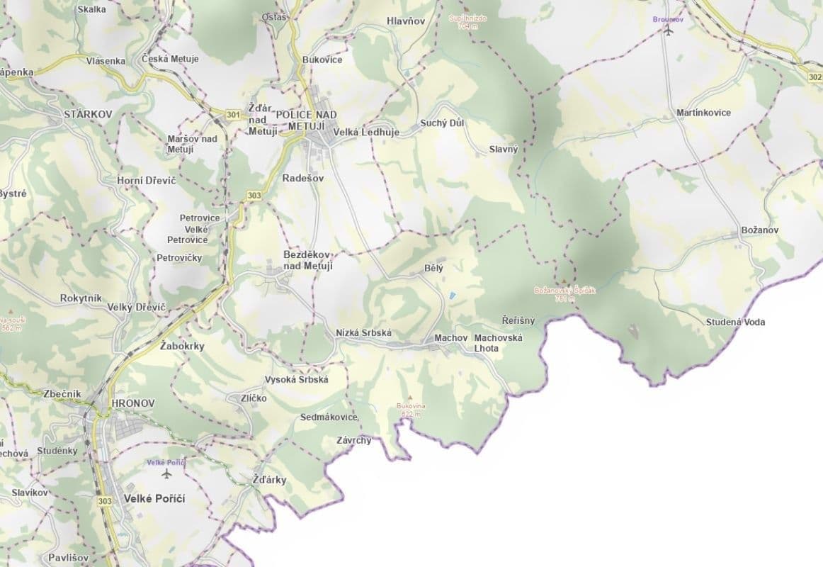 Prodej pozemku 9.090 m², Machov, Královéhradecký kraj Prodej pozemku 9.090 m², Machov, Královéhradecký kraj
