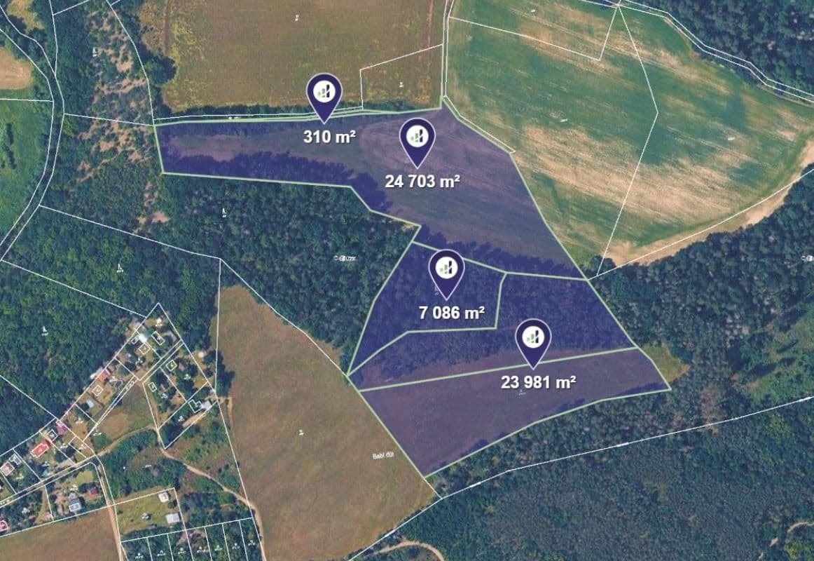 Prodej pozemku 56.080 m², Bojanovice, Středočeský kraj Prodej pozemku 56.080 m², Bojanovice, Středočeský kraj