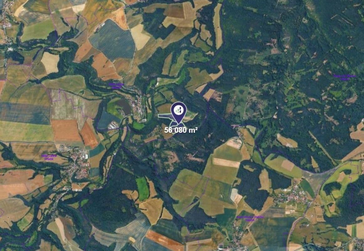 Prodej pozemku 56.080 m², Bojanovice, Středočeský kraj Prodej pozemku 56.080 m², Bojanovice, Středočeský kraj