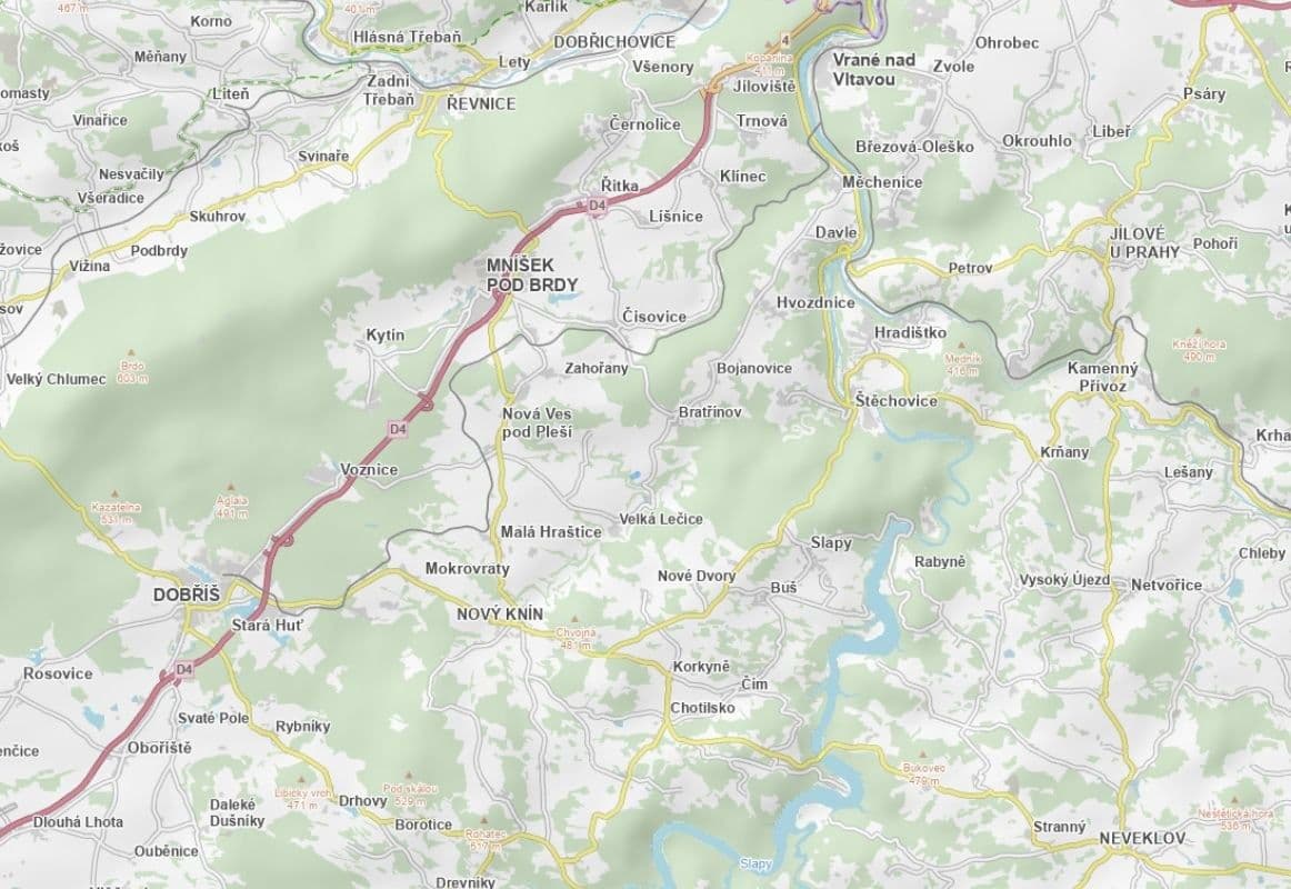 Prodej pozemku 35.683 m², Bojanovice, Středočeský kraj Prodej pozemku 35.683 m², Bojanovice, Středočeský kraj
