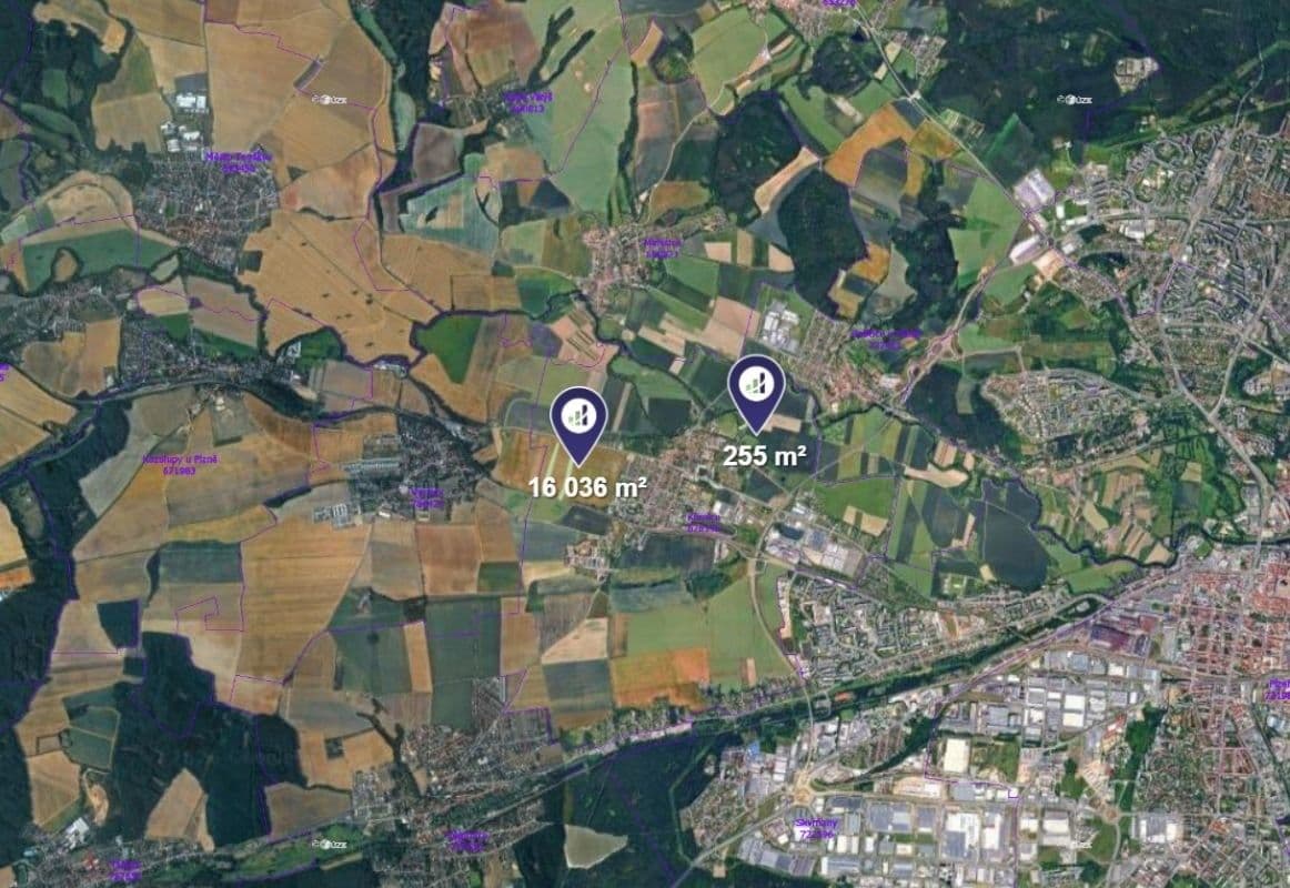 Prodej pozemku 4.073 m², Plzeň, Plzeňský kraj Prodej pozemku 4.073 m², Plzeň, Plzeňský kraj