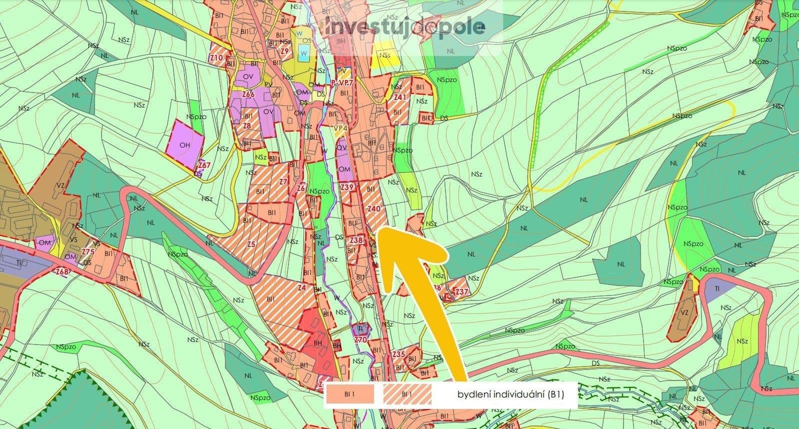 Prodej pozemku 2.454 m², Zlatá Olešnice, Liberecký kraj Prodej pozemku 2.454 m², Zlatá Olešnice, Liberecký kraj