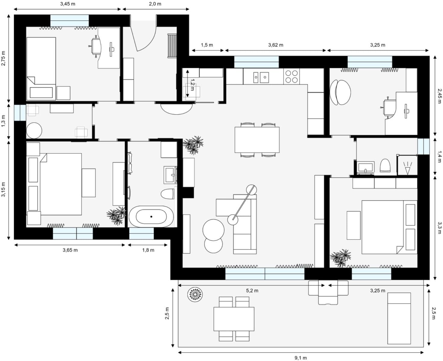 Prodej domu 122 m², pozemek 798 m², Benešov, Středočeský kraj Prodej domu 122 m², pozemek 798 m², Benešov, Středočeský kraj