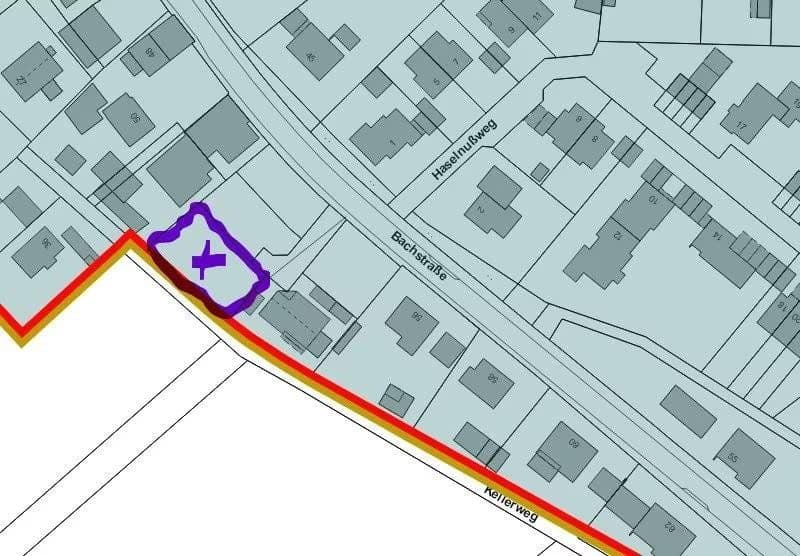 Prodej pozemku 481 m², Bachstraße 52, Senden, Bavorsko Prodej pozemku 481 m², Bachstraße 52, Senden, Bavorsko