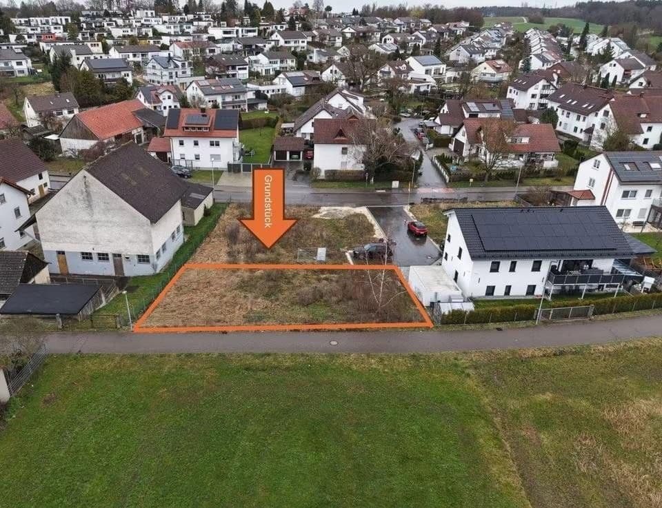 Prodej pozemku 481 m², Bachstraße 52, Senden, Bavorsko Prodej pozemku 481 m², Bachstraße 52, Senden, Bavorsko