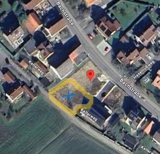 Prodej pozemku 481 m², Bachstraße 52, Senden, Bavorsko Prodej pozemku 481 m², Bachstraße 52, Senden, Bavorsko