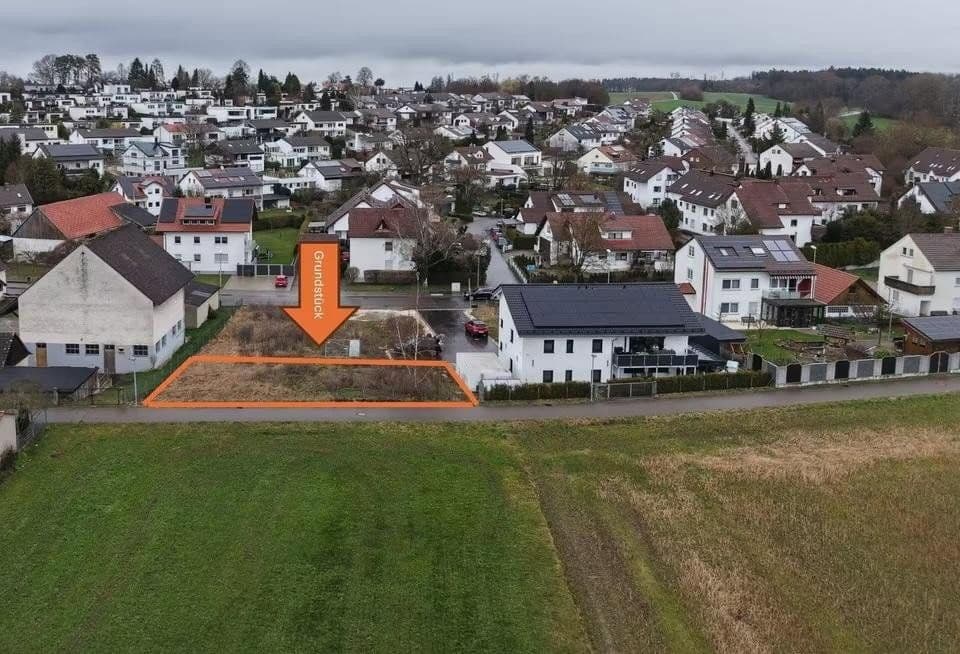 Prodej pozemku 481 m², Bachstraße 52, Senden, Bavorsko Prodej pozemku 481 m², Bachstraße 52, Senden, Bavorsko