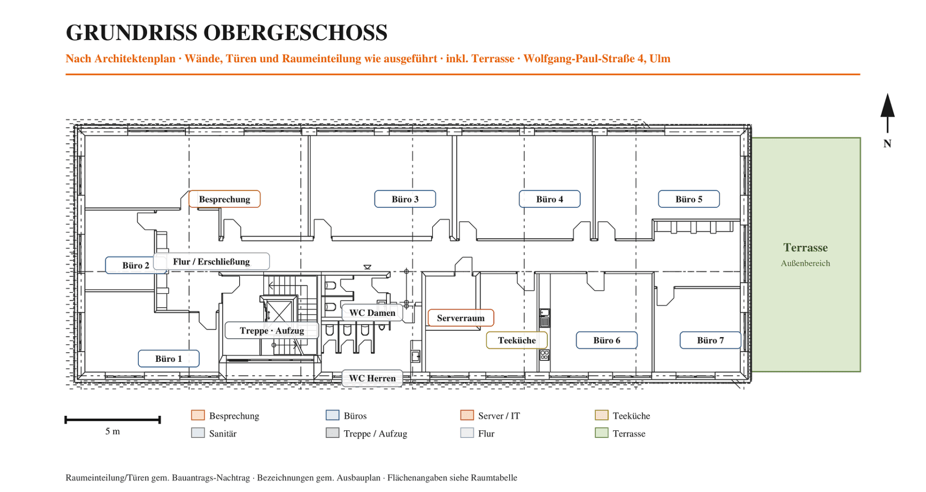 Pronájem kanceláře 447 m², Wolfgang-Paul-Straße 4, Ulm, Bádensko-Württembersko Pronájem kanceláře 447 m², Wolfgang-Paul-Straße 4, Ulm, Bádensko-Württembersko