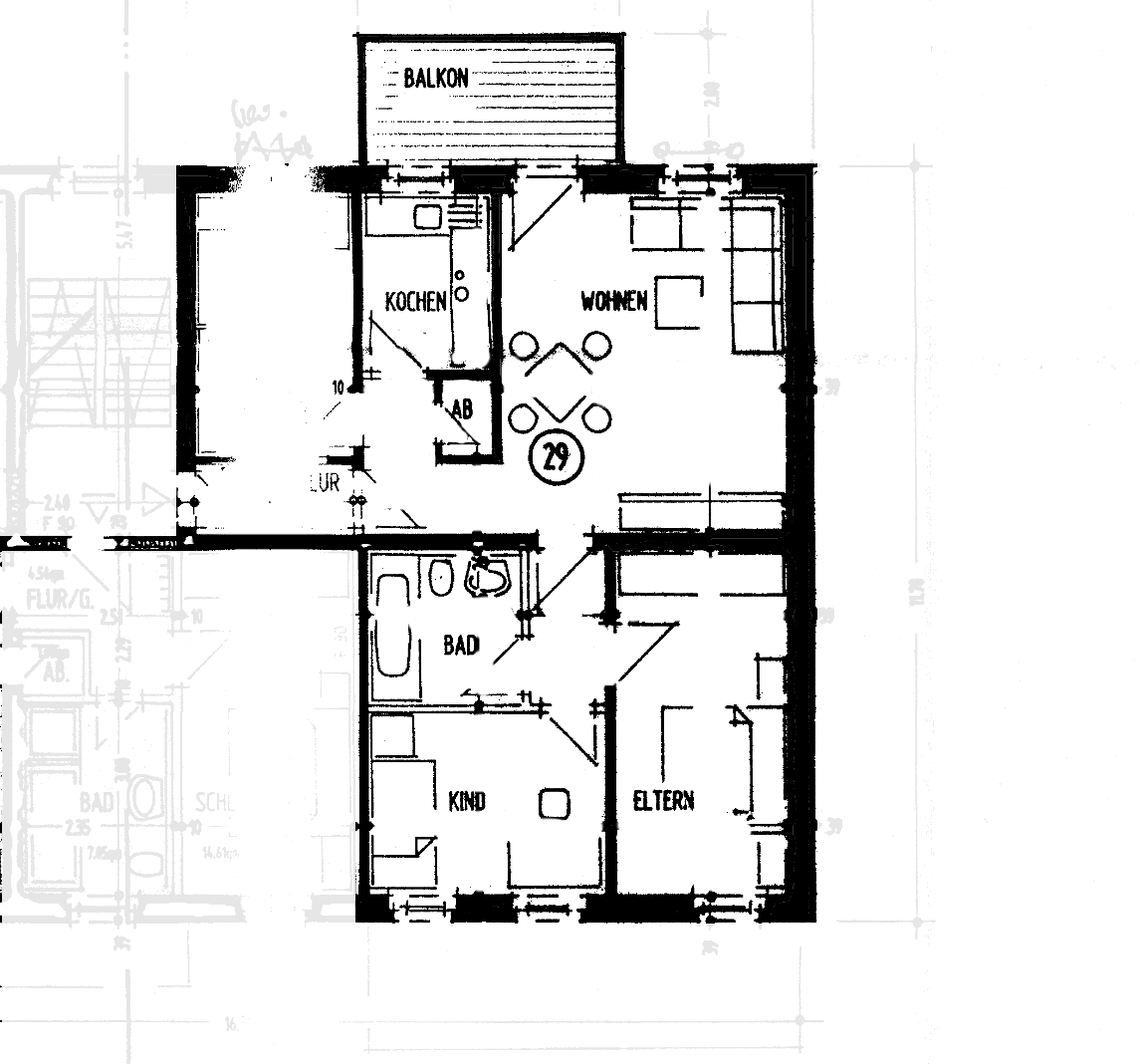 Pronájem bytu 4+1 78 m², Friesenstraße 57, Magdeburg, Sasko-Anhaltsko Pronájem bytu 4+1 78 m², Friesenstraße 57, Magdeburg, Sasko-Anhaltsko