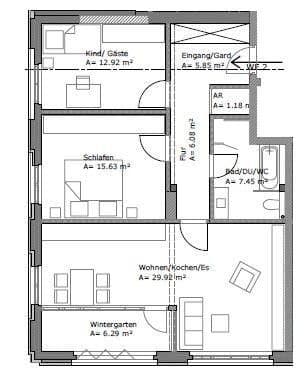 Pronájem bytu 3+1 86 m², Rosa-Luxemburg-Str. 32b, Apolda, Durynsko Pronájem bytu 3+1 86 m², Rosa-Luxemburg-Str. 32b, Apolda, Durynsko