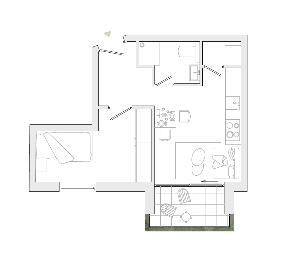 Pronájem bytu 2+1 34 m², Lerchenfeldstraße 28, München-Altstadt-Lehel, Bavorsko Pronájem bytu 2+1 34 m², Lerchenfeldstraße 28, München-Altstadt-Lehel, Bavorsko