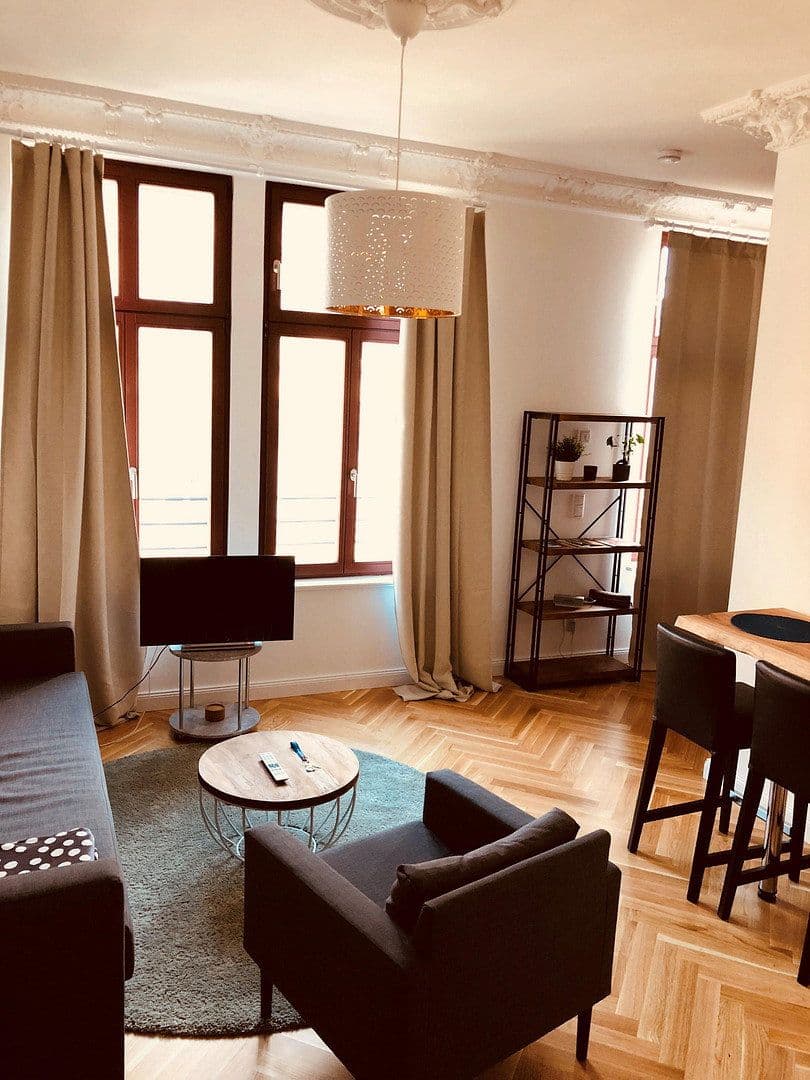 Pronájem bytu 1+kk 36 m², Pfaffendorfer Straße 14, Leipzig, Sasko Pronájem bytu 1+kk 36 m², Pfaffendorfer Straße 14, Leipzig, Sasko