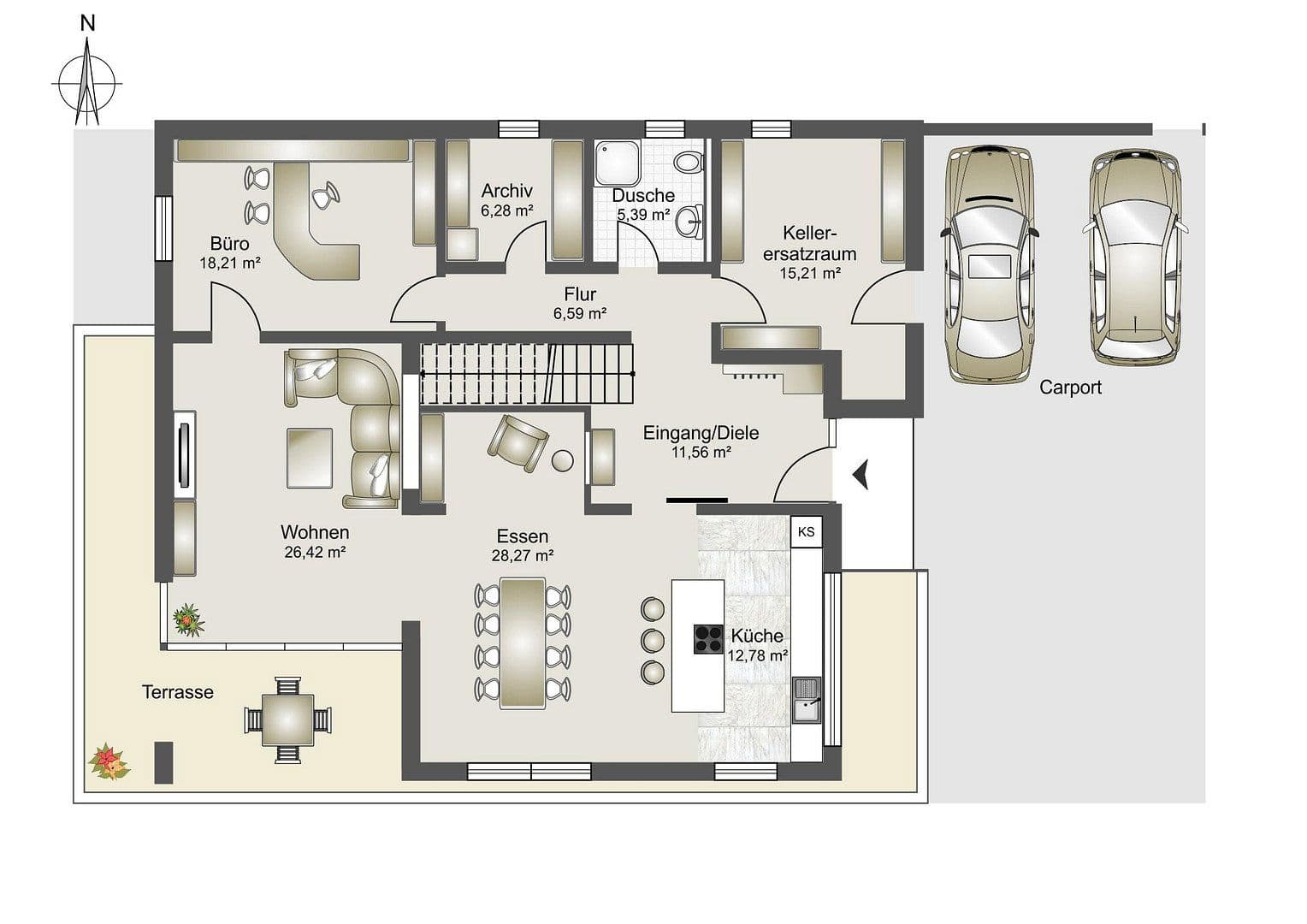 Pronájem domu 238 m², pozemek 648 m², Waghäusel, Bádensko-Württembersko Pronájem domu 238 m², pozemek 648 m², Waghäusel, Bádensko-Württembersko