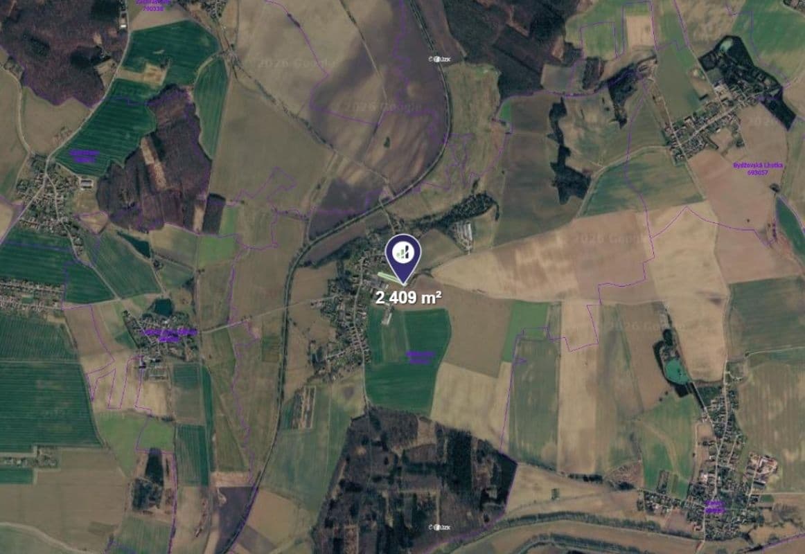 Prodej pozemku 1.205 m², Mlékosrby, Královéhradecký kraj Prodej pozemku 1.205 m², Mlékosrby, Královéhradecký kraj