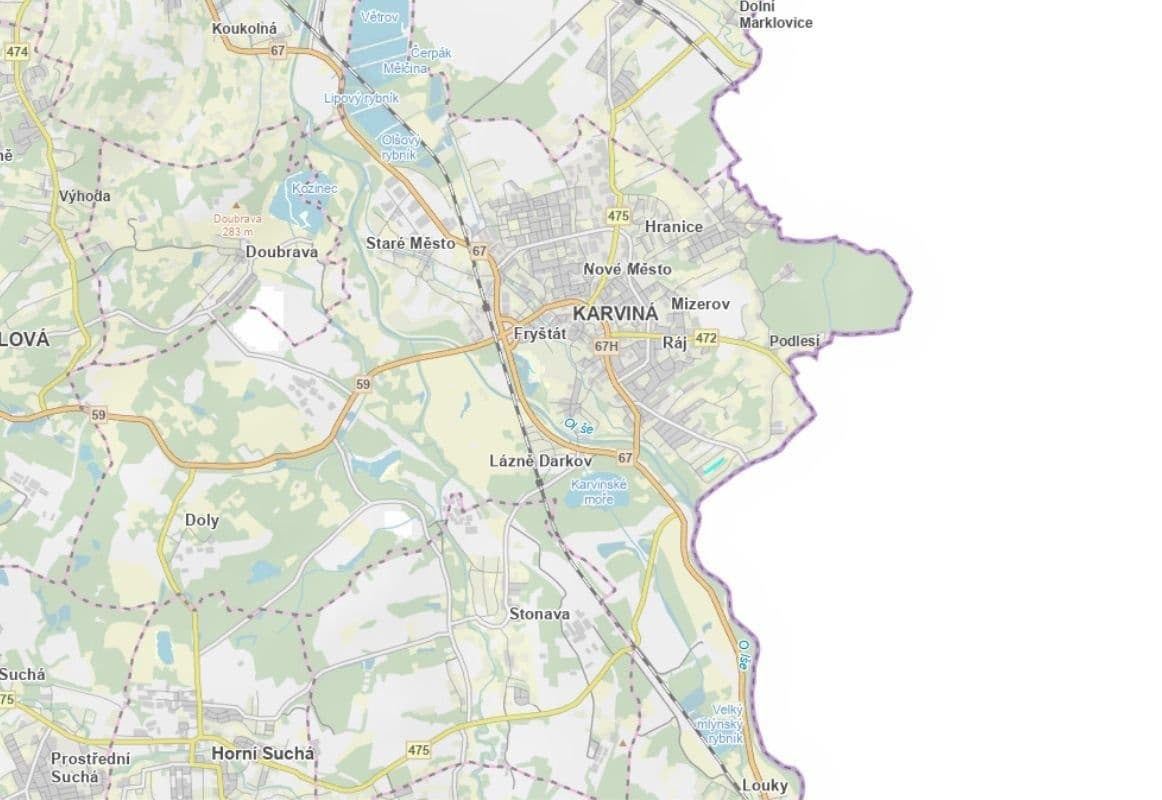 Prodej pozemku 10.371 m², Karviná, Moravskoslezský kraj Prodej pozemku 10.371 m², Karviná, Moravskoslezský kraj