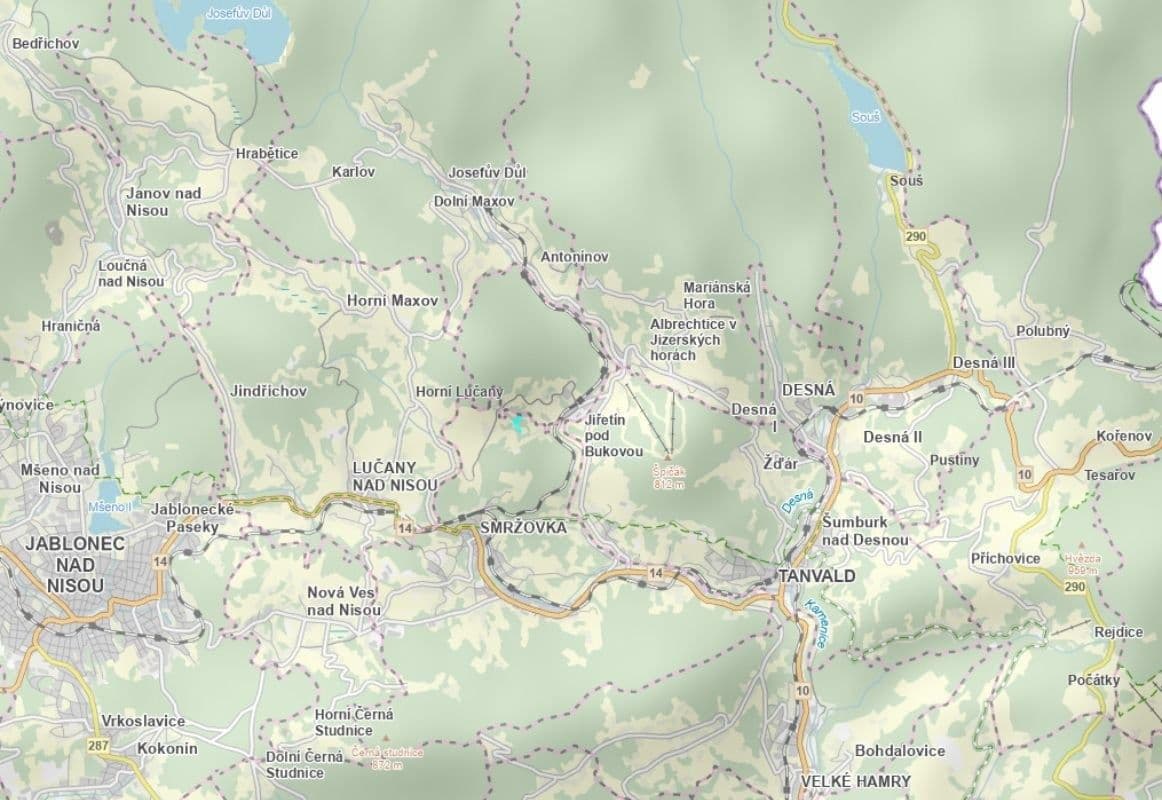 Prodej pozemku 12.872 m², Smržovka, Liberecký kraj Prodej pozemku 12.872 m², Smržovka, Liberecký kraj