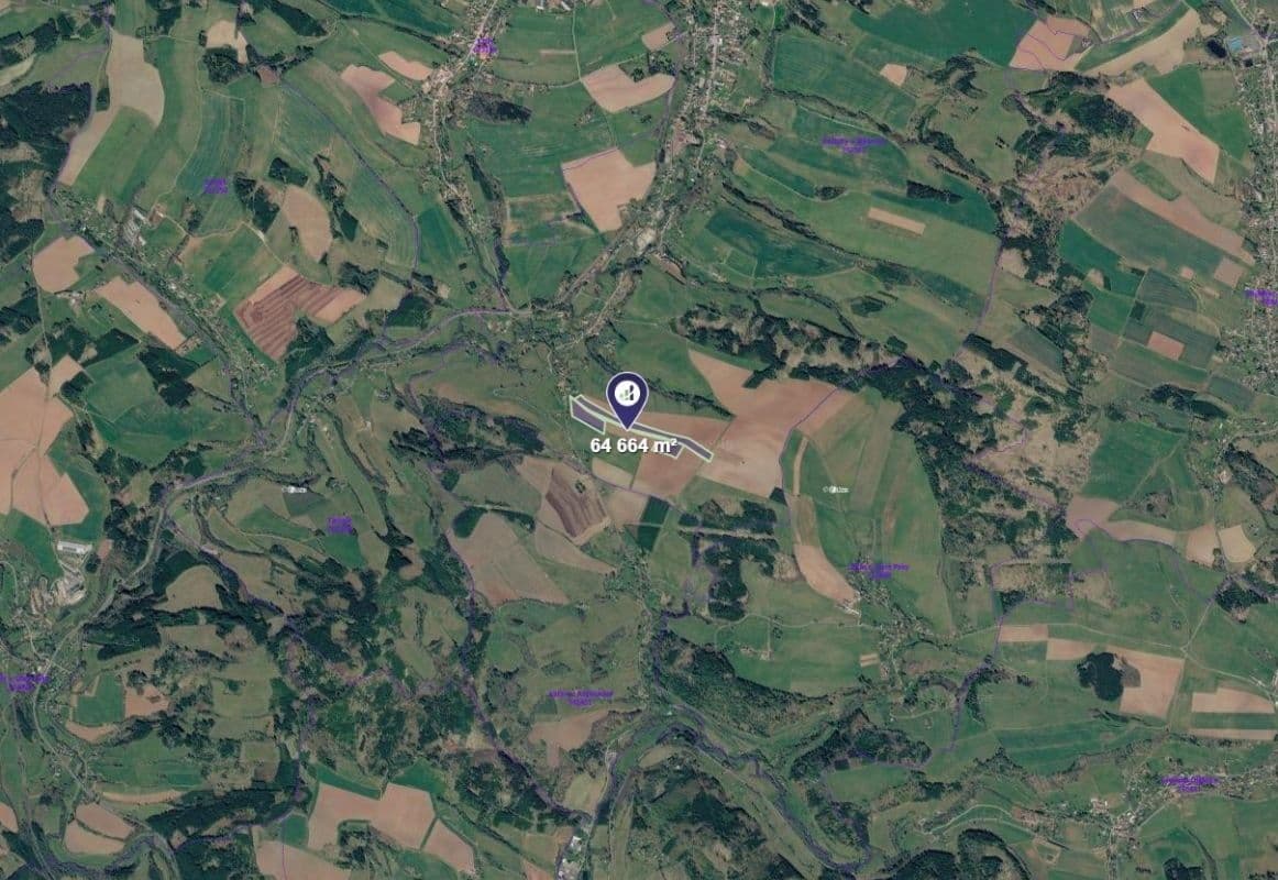 Prodej pozemku 64.664 m², Roztoky u Jilemnice, Liberecký kraj Prodej pozemku 64.664 m², Roztoky u Jilemnice, Liberecký kraj