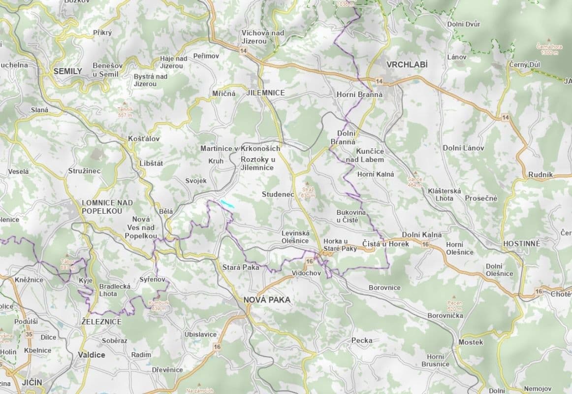 Prodej pozemku 64.664 m², Roztoky u Jilemnice, Liberecký kraj Prodej pozemku 64.664 m², Roztoky u Jilemnice, Liberecký kraj
