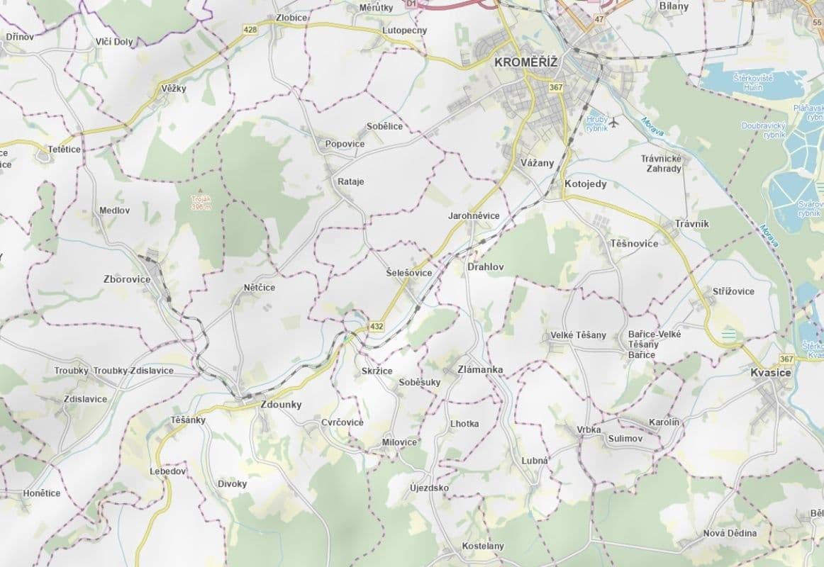 Prodej pozemku 1.023 m², Soběsuky, Zlínský kraj Prodej pozemku 1.023 m², Soběsuky, Zlínský kraj
