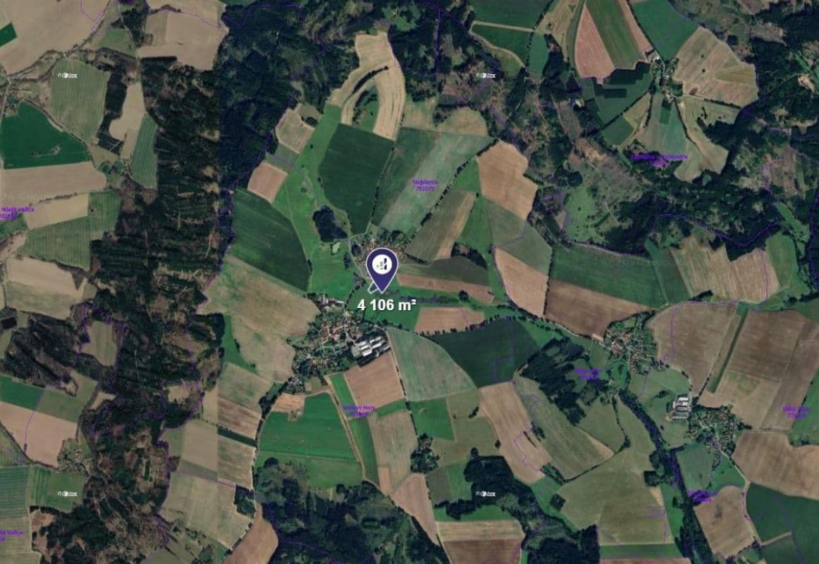 Prodej pozemku 1.454 m², Smilovy Hory, Jihočeský kraj Prodej pozemku 1.454 m², Smilovy Hory, Jihočeský kraj