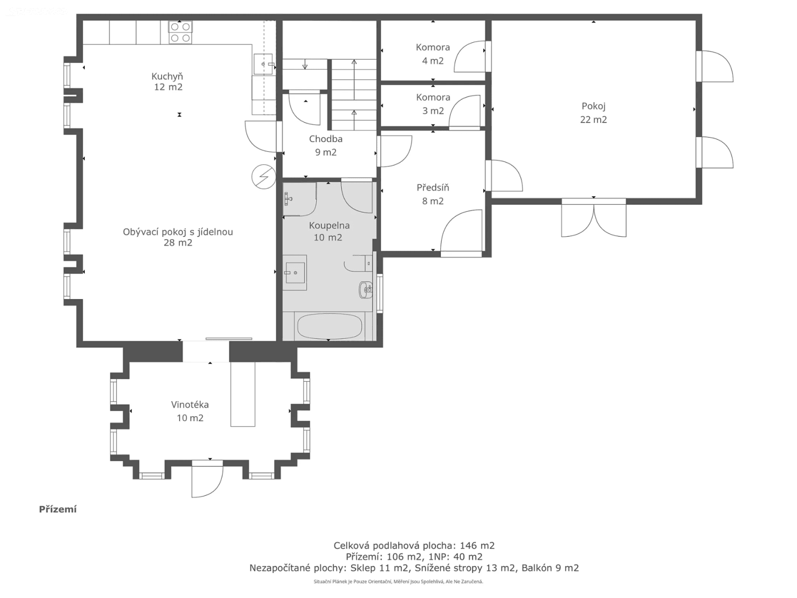 Prodej domu 145 m², pozemek 637 m², Jana Čermáka, Přišimasy, Středočeský kraj Prodej domu 145 m², pozemek 637 m², Jana Čermáka, Přišimasy, Středočeský kraj