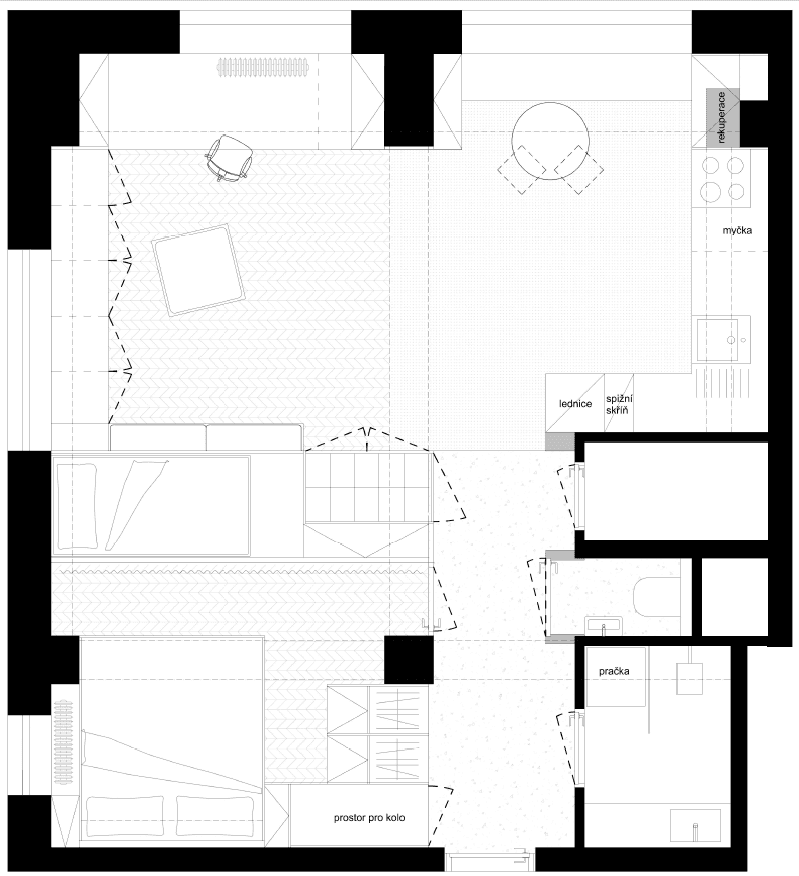Pronájem bytu 2+kk 54 m², Podolské nábřeží, Praha, Praha Pronájem bytu 2+kk 54 m², Podolské nábřeží, Praha, Praha