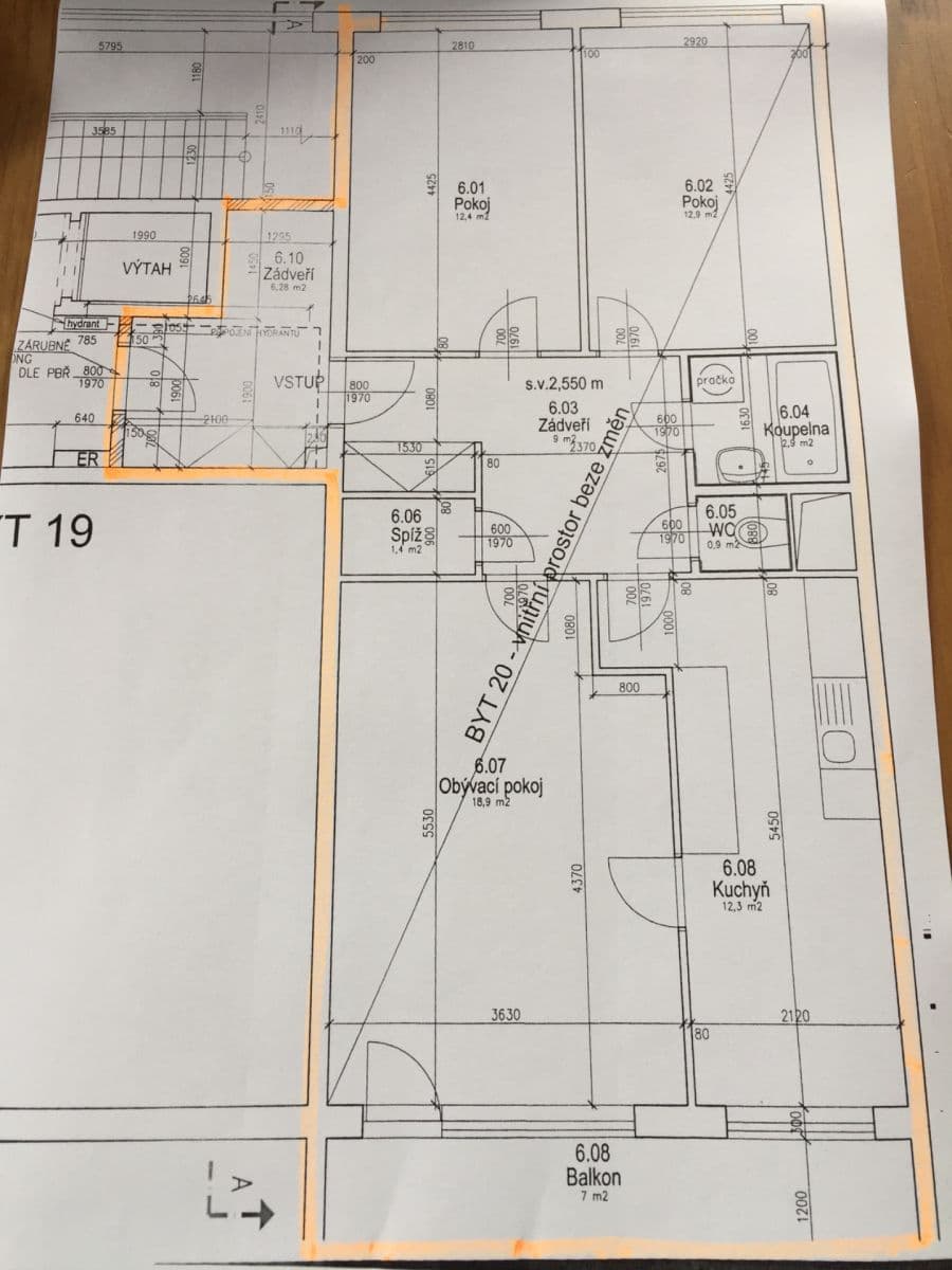 Prodej bytu 3+1 79 m², Lessnerova, Praha, Praha Prodej bytu 3+1 79 m², Lessnerova, Praha, Praha