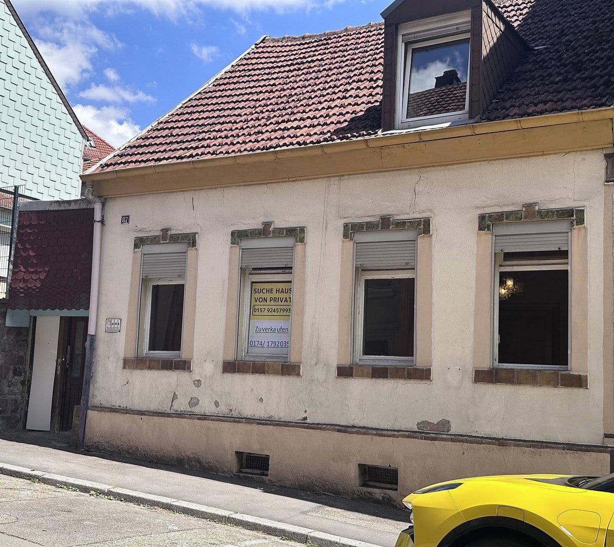 Prodej domu 90 m², pozemek 190 m², Herzogstraße 87, Pirmasens, Porýní-Falc Prodej domu 90 m², pozemek 190 m², Herzogstraße 87, Pirmasens, Porýní-Falc