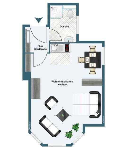 Pronájem bytu 1+1 32 m², Hofmannstraße 11a, Erlangen, Bavorsko Pronájem bytu 1+1 32 m², Hofmannstraße 11a, Erlangen, Bavorsko