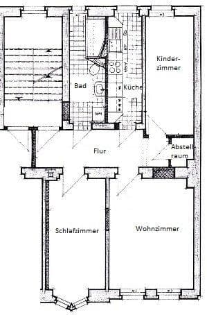 Prodej bytu 3+1 64 m², Erfurt, Durynsko Prodej bytu 3+1 64 m², Erfurt, Durynsko