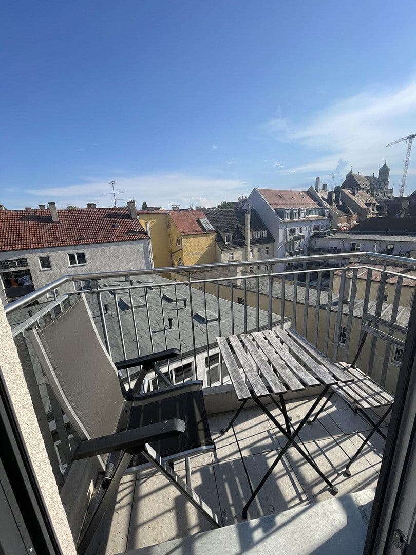 Pronájem bytu 1+1 26 m², Pilgerhausstraße 18, Augsburg, Bavorsko Pronájem bytu 1+1 26 m², Pilgerhausstraße 18, Augsburg, Bavorsko