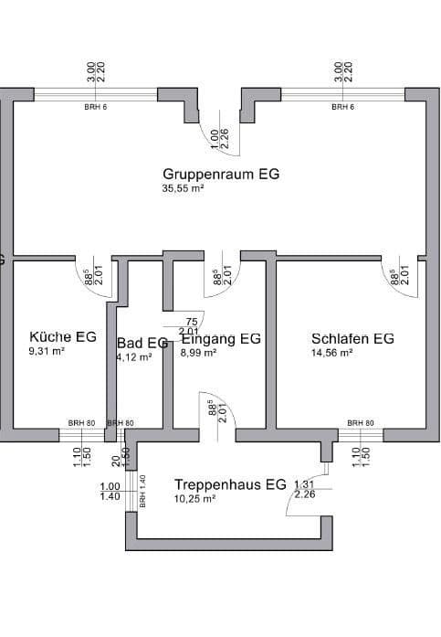 Pronájem nebytového prostoru 337 m², Fortunastr. 13, Hannover, Dolní Sasko Pronájem nebytového prostoru 337 m², Fortunastr. 13, Hannover, Dolní Sasko